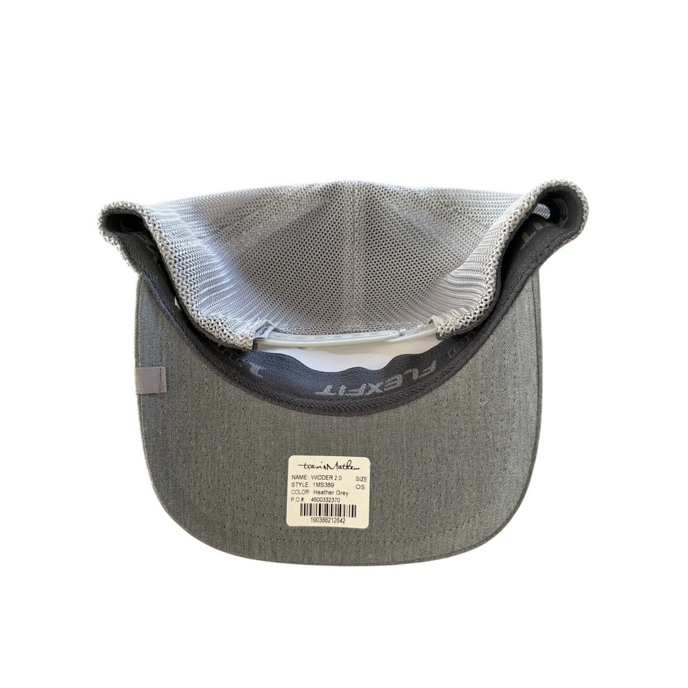 TravisMathew Widder 2.0 Trucker Hat Gray Leslie's Golf Snapback Cap NWT - Picture 4 of 5